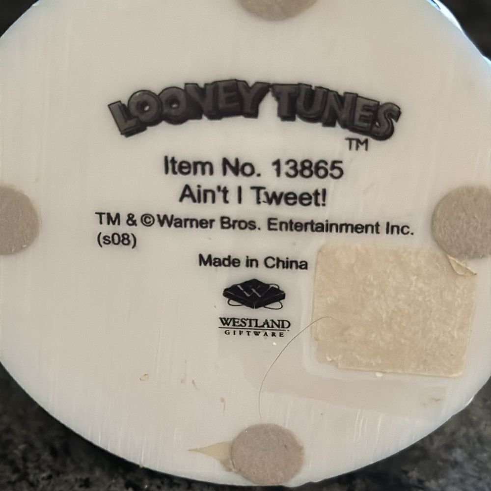 Warner Brothers TWEETY BIRD BOBBLE HEAD - Picture 3 of 6